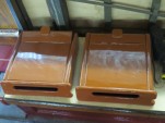 Ticket boxes repaired and repainted