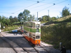 Glasgow 1100 is on display in the siding at Glory Mine