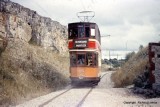 Glasgow Tram 1115 operating at Crich