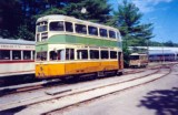 Glasgow Tram 1274 at Seashore Trolley Museum