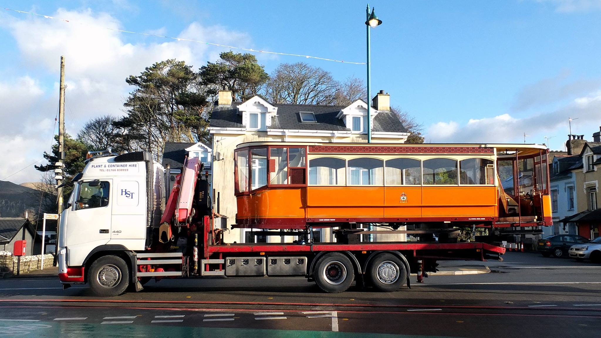 488 at Porthmadog Harbour Station